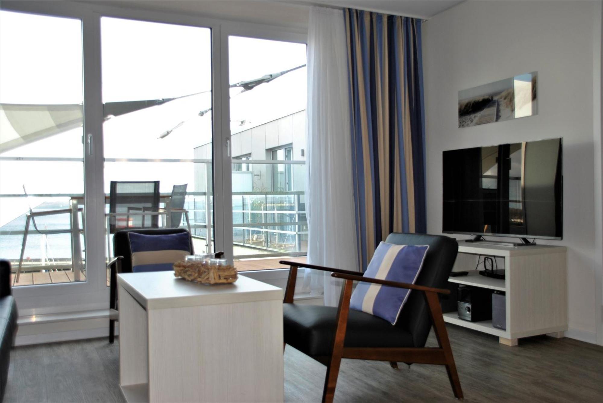 Apartment 42 "Segler", Mit Sauna, Blickrichtung Offene See Eckernfoerde Exterior photo